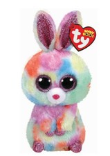 Ty Beanie Boos - BLOOMY (Pastel) Easter Bunny Rabbit 9 Inch Medium Buddy NEW