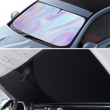 For Nissan Car Windshield Sunshade Cover Foldable Visor Sun Shade UV Block 55*27