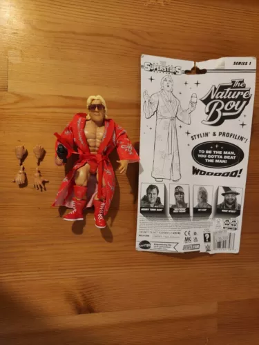 WWE Superstars Ric Flair Mattel Series 1 Loose Complete With Card Back 2021