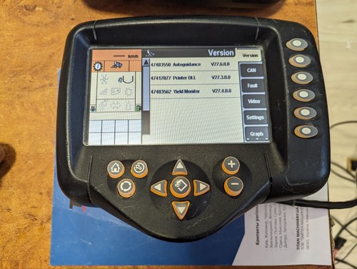 Monitor cosechadora New Holland IntelliView 2 con pantalla GPS - Imagen 7 de 7