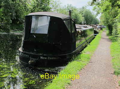 Photo 12x8 Canal boat Kumeu New Zealand at Uxbridge On the Grand Union Can c2021