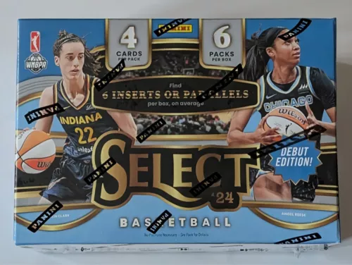 (FACTORY SEALED) 2024 PANINI SELECT WNBA BASKETBALL BLASTER BOX