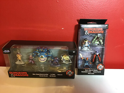 Jada Dungeons & Dragons Die Cast Figurines New Lot Of Two Toys Beholder Drizzt