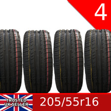 4X 205/55R16 RADBURG TYRES 205 55 16 FOUR TYRE X4 MADE IN EUROPE 2055516