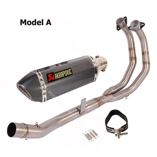 For Honda CBR500R CB500X CB500F 2013-2022 Whole System Exhaust Tips Front Pipe - Picture 6 of 12