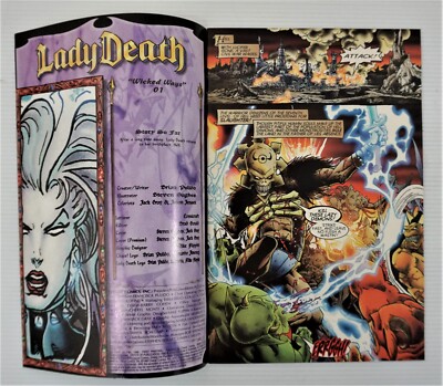 Lady Death Wicked Ways #1 Premium Limited Edition, 1998 Chaos Lady Death Wicked Ways #1 Premium Limited Edition, 1998 Chaos
