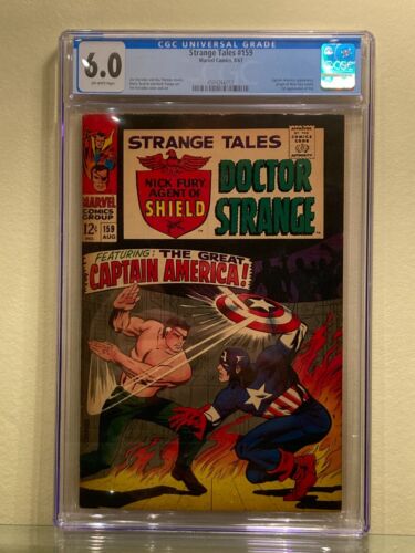 Strange Tales 159 (1967) - Marvel Comics Silver Age key 1st Val - CGC 6.0 FN