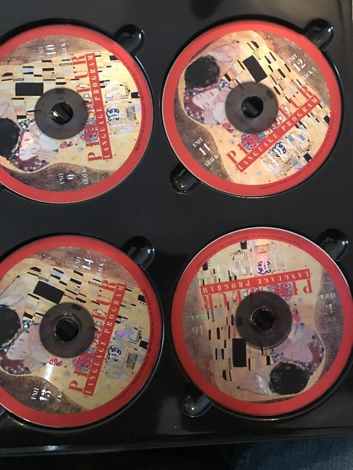 Pimsleur German I Language Program 30 Lessons CD Audio 1998! FREE SHIPPING! J61 - Image 3 of 4