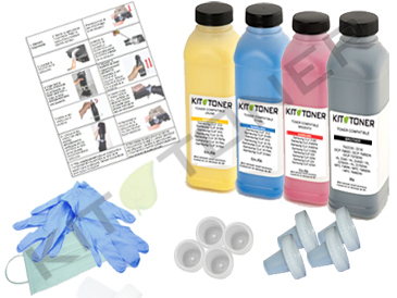 Kit recharge toner Brother MFC 9450CDN encre imprimante laser CMJN quadri