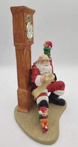 Howard Miller Santa Claus Checking in Twice Christmas Clock**Read Desc.*** - Picture 8 of 13