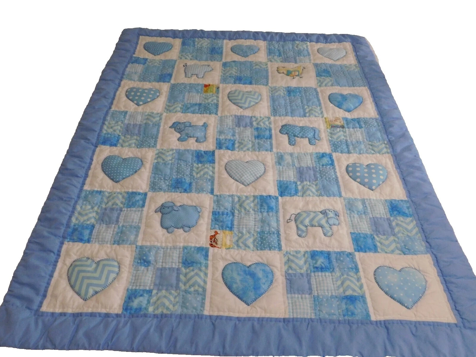 Handmade Boys' Crib Quilts & Coverlets