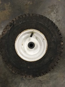 Details About Sears Craftsman Lt1000 15x6 00 6 W Tube Front Wheel Tire Rim 3 4 Husqvarna