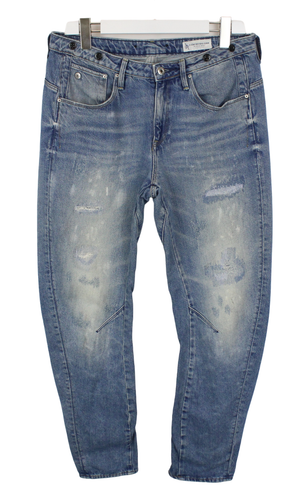G-Star Arc Braces 3D Low Boyfriend Jeans Damen W29/L32 Zerrissen Distressed Neu