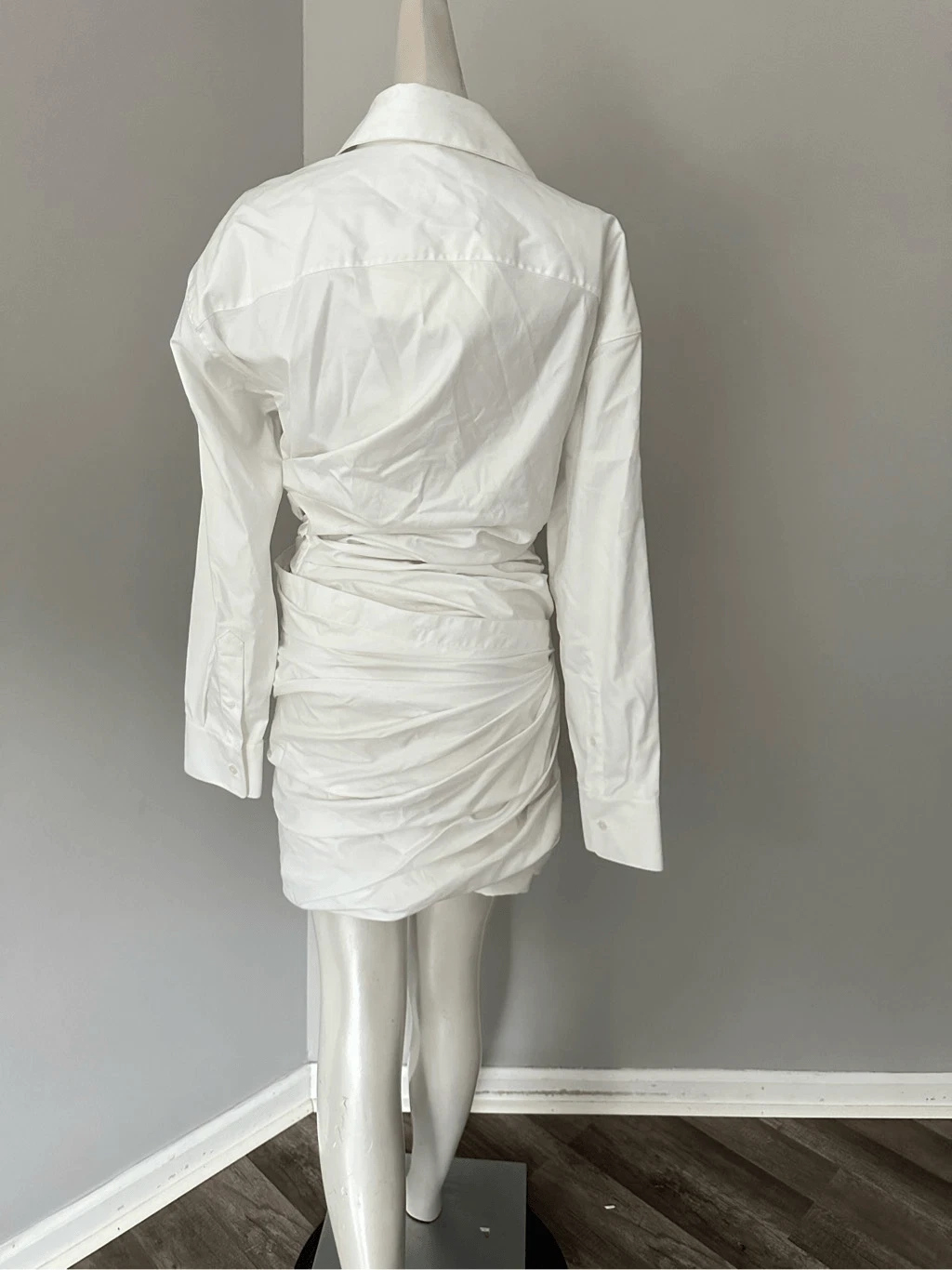 Abito Alexander Wang drappeggiato dietro