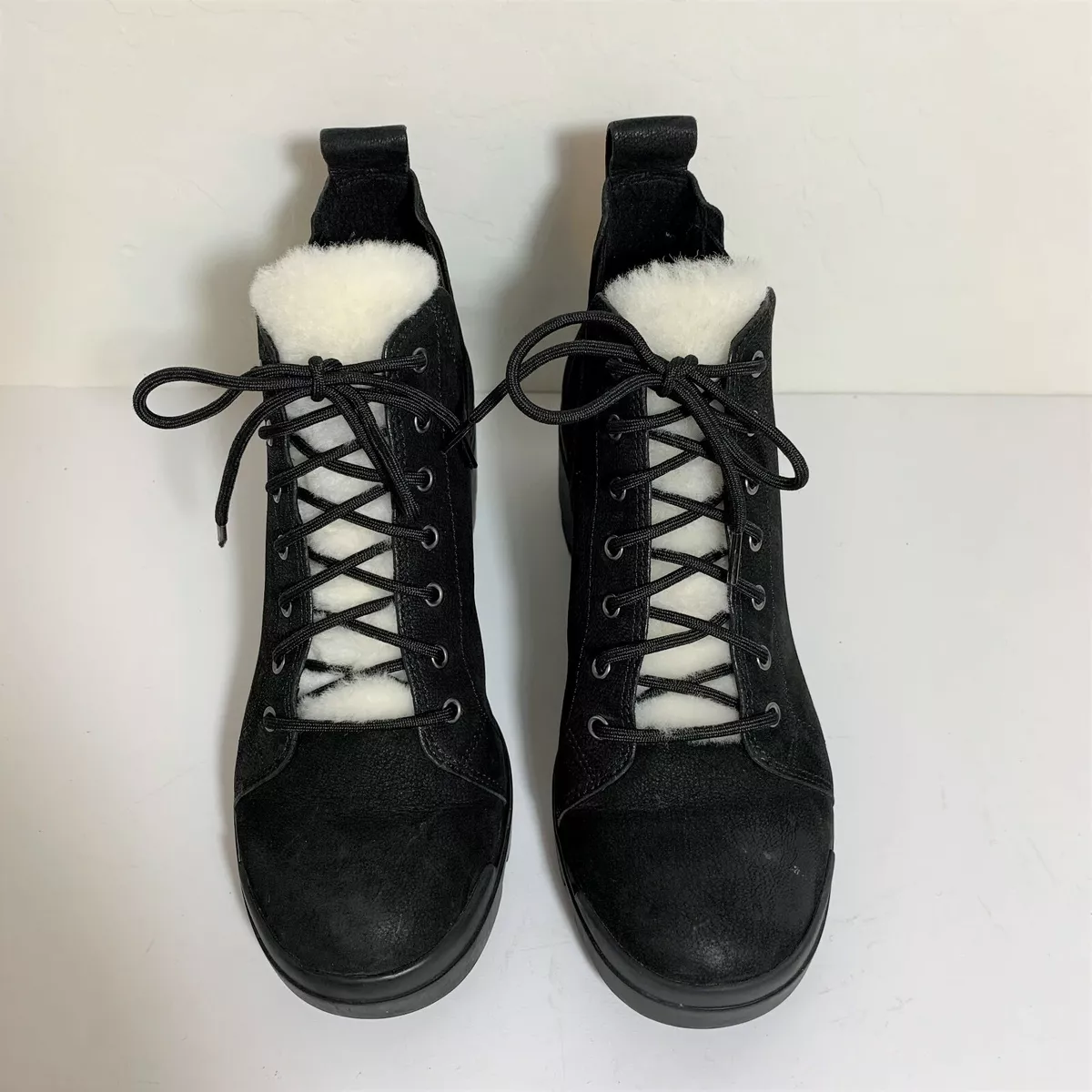 Eileen fisher combat clearance boots