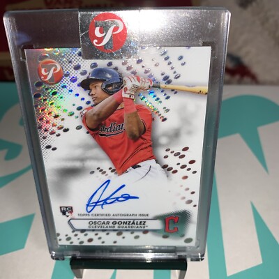 2023 Topps Pristine - Pristine Autographs #PA-OG Oscar Gonzalez (RC) | eBay