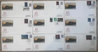 The Story Of British Rail 1980s Set Of 9 First Day Covers