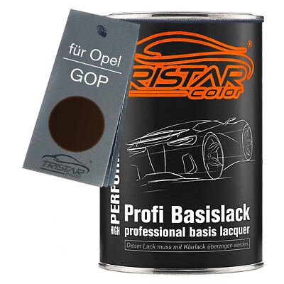 Autolack Dose spritzfertig für Opel GOP Brun Acajou Perl Macadamia Perl 1,0L