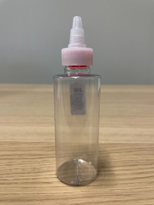 IWATA 4oz Clear Bottle W/Lid