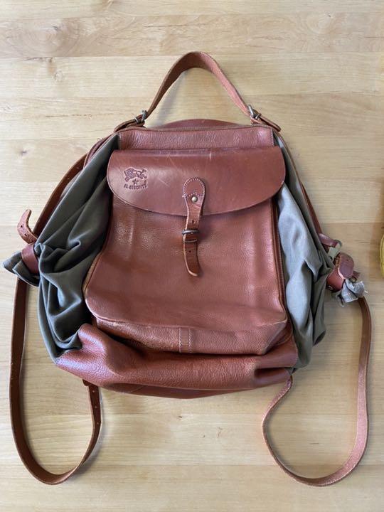 IL BISONTE backpack Leather Brown