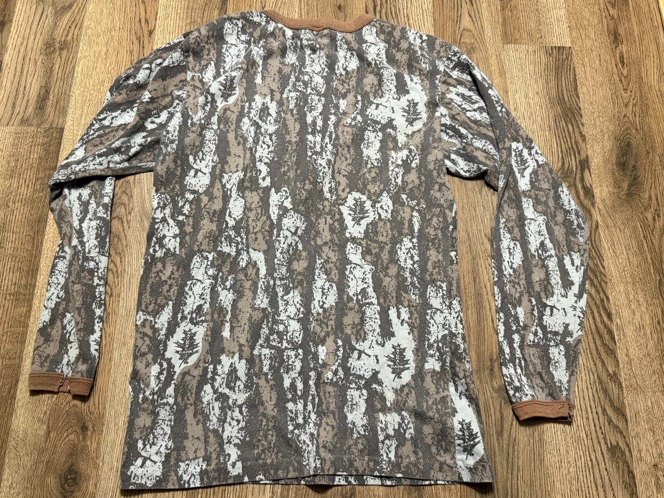 男式衬衫,小号? 长袖迷彩恤衫 — 第 2/4 张图片