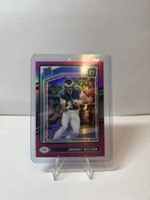 2024 Panini Donruss Optic - Rated Rookie Johnny Wilson #256 Pink Prizm (RC)