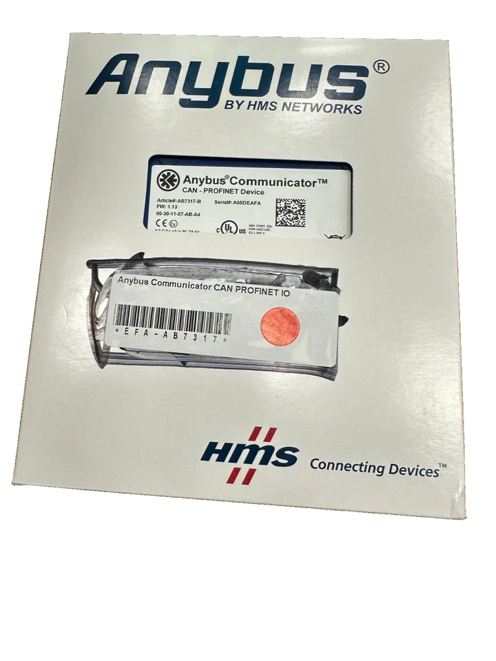 Adattatore d'interfaccia Anybus da D Sub 9 pin a RJ45 AB7317 - Imagen 2 de 4