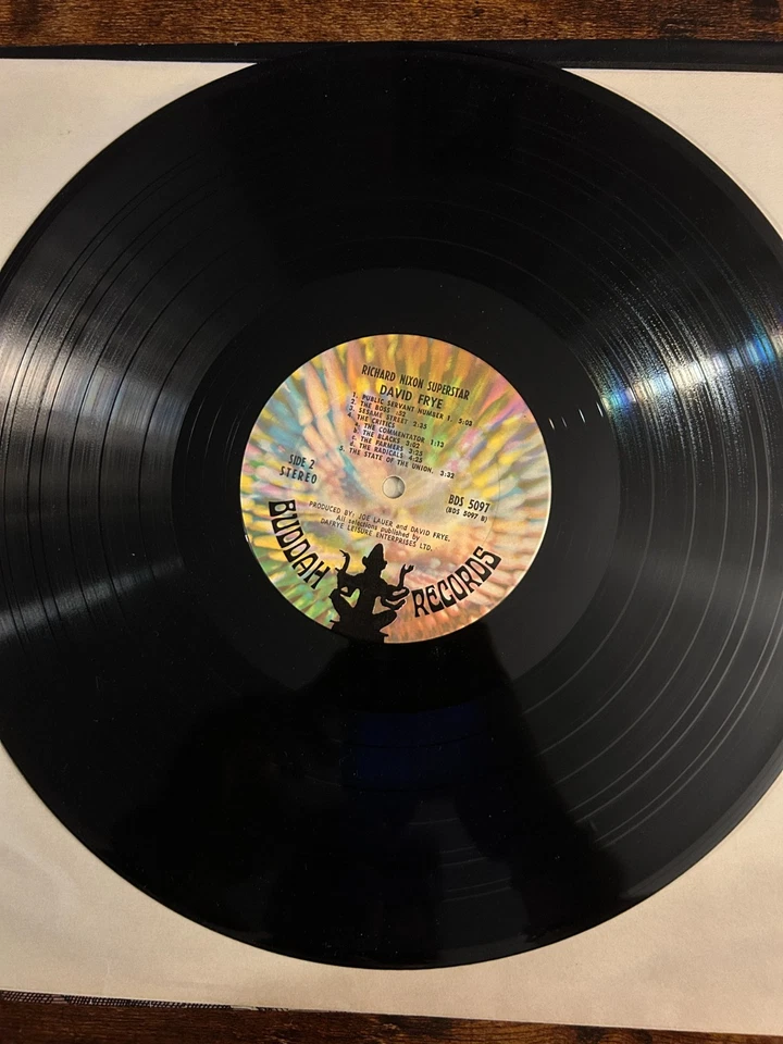 (USED) David Frye – Richard Nixon Superstar - 1971 - Buddah BDS 5097 EXEX — 第 4/4 张图片