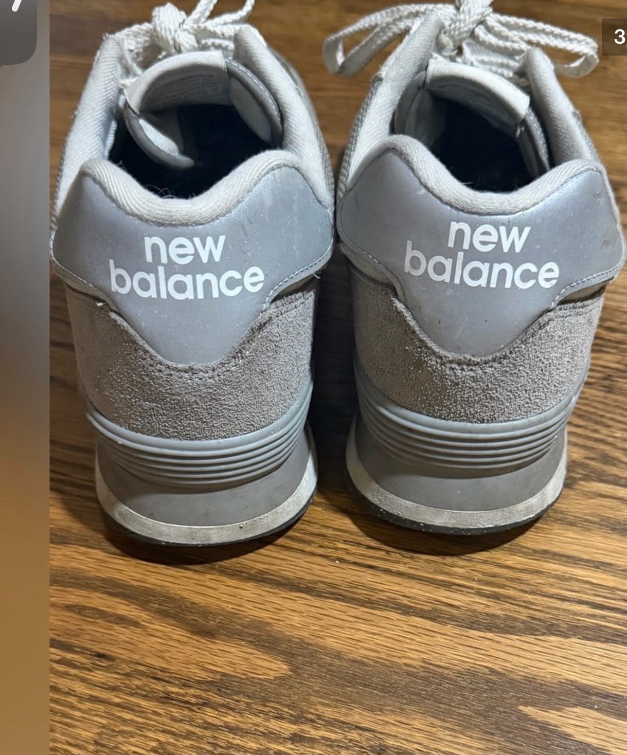 New Balance 574 Core Pack Grey/White Low Top Lace Up Mesh Men's 11 D ...