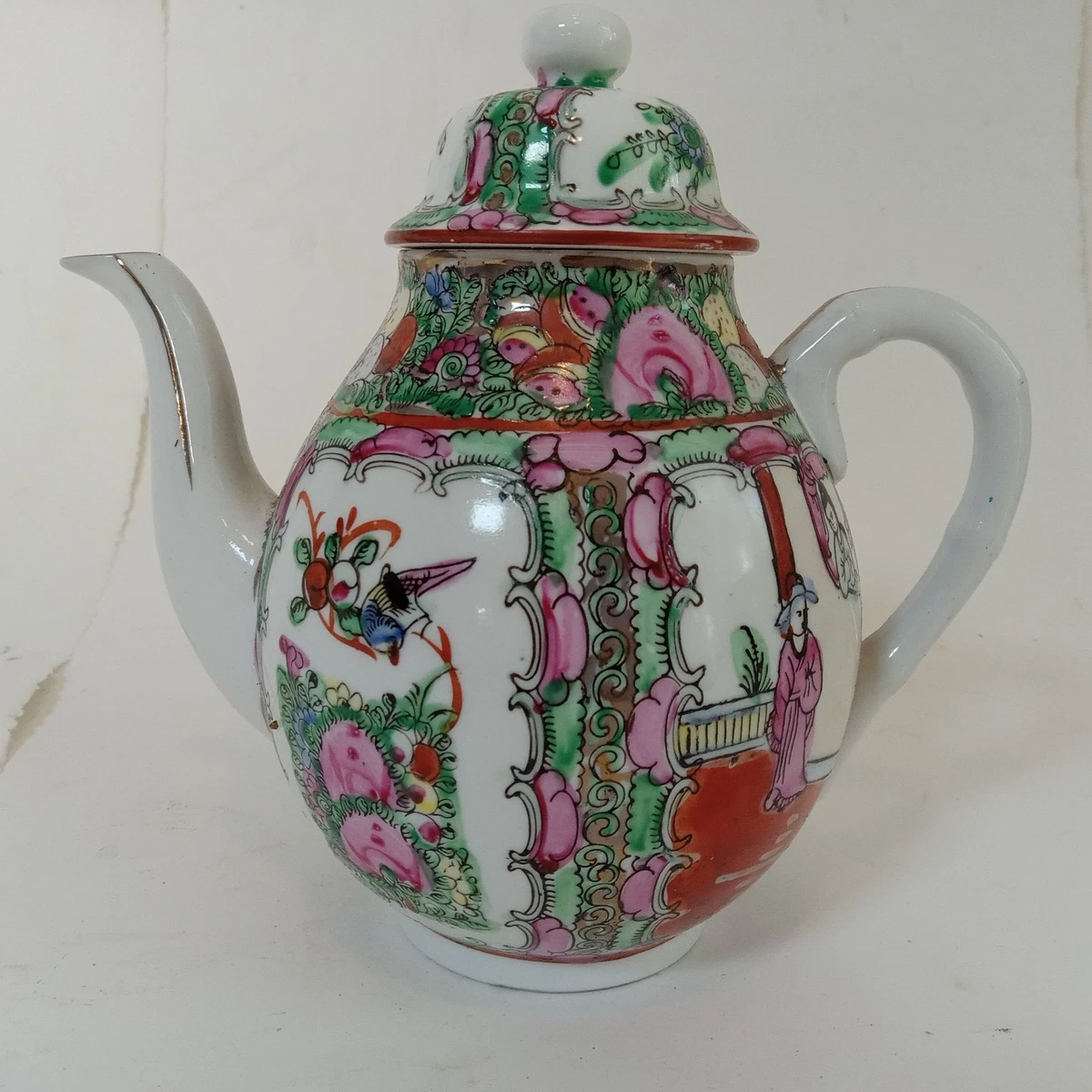绿色1940 年后中国风茶壶| eBay