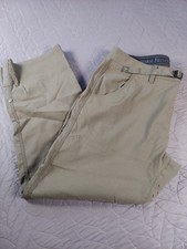 Prana Stretch Zion Pants Mens 38x30 Belted Sandbar Vent Hiking Roll Up Snap Leg