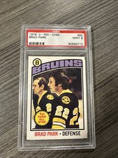 1976 OPC #60 Brad Park, PSA 9 #90593710, Boston Bruins