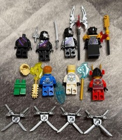LEGO Ninjago 70728 Minifigure Set Overlord Jay Lloyd Nya Zane Nindroids