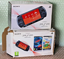 SOLO SCATOLA Sony Psp Street Charcoal Black E1004 PlayStation Portable Bundle IT