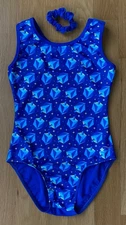 Destira Gymnastics Leotard Hanukkah Size AXS