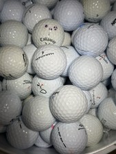 Assorted brands 4a/5a Golf Balls 100-Pack Wilson MaxFli Titleist Callaway 