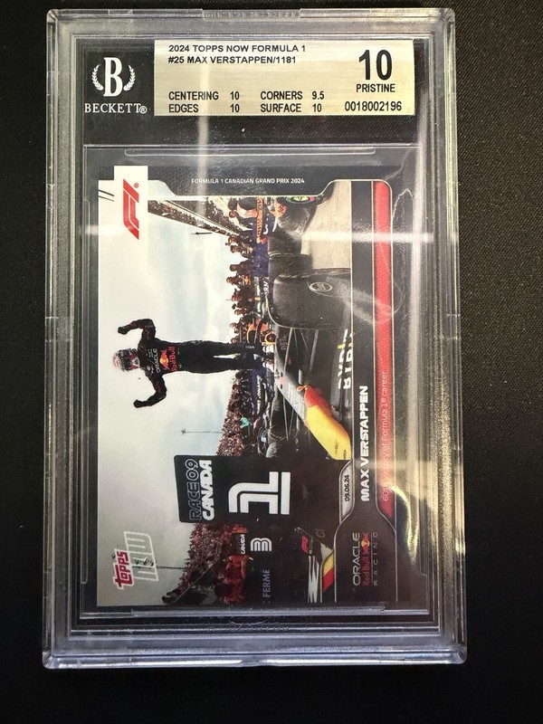 2024 Topps Now Formula 1 /1181 Max Verstappen #025 5jq