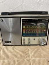Vintage Montgomery Ward Airline FM AM CB 8 Band IC Radio - Works Great