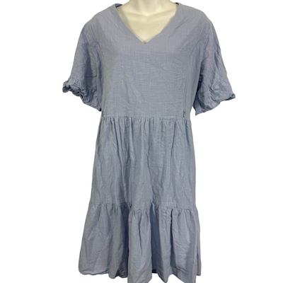chinese dress ladies Latched Mama Coastline Cotton Zip Nursing Dress main image 0