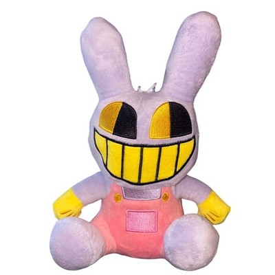 Jax Plush The Amazing Digital Circus Glitch Productions Purple Bunny 10 inch New