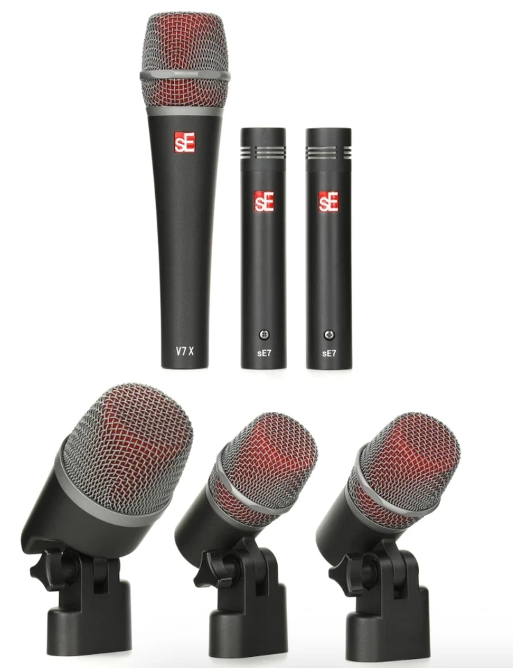 sE Electronics V Pack Club Standard Drum Mikrofon Paket