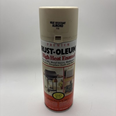 Vintage 1997 Rust-oleum High Heat Enamel Heat Resistant Almond 7750 Collectible