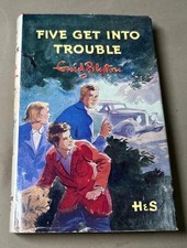Five Get Into Trouble Enid Blyton Vintage 196...