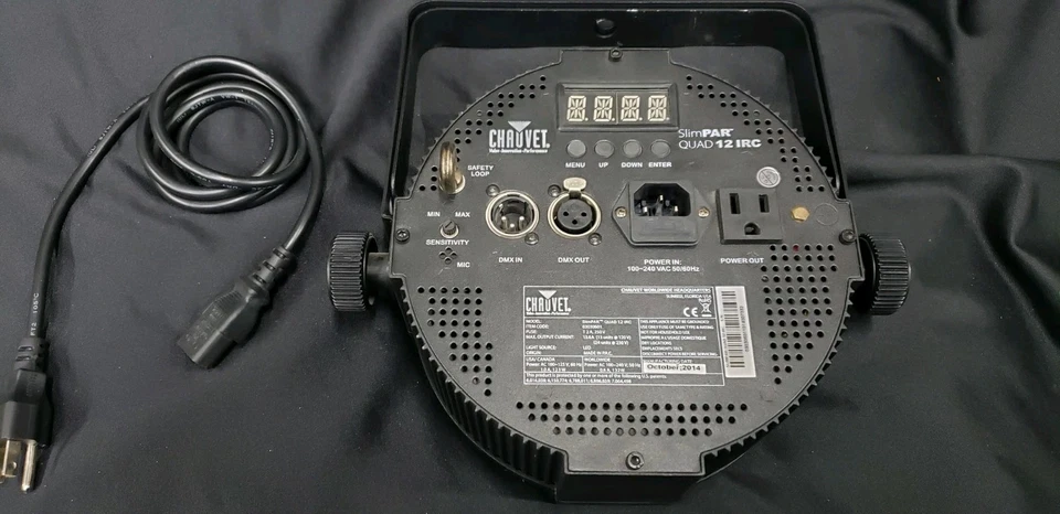 1x Excellent CHAUVET Slim PAR Quad 12 IRC RGBA LED Par Wash Light - Image 2 of 4
