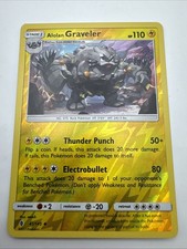Alolan Graveler 41/145 Guardians Rising Reverse Holo Pokémon Card