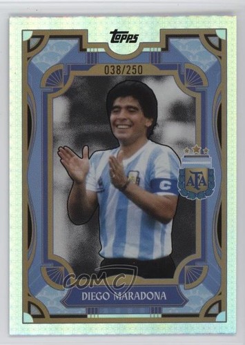 Diego Maradona #35 — 2024 Topps Argentina Team Set soccer card