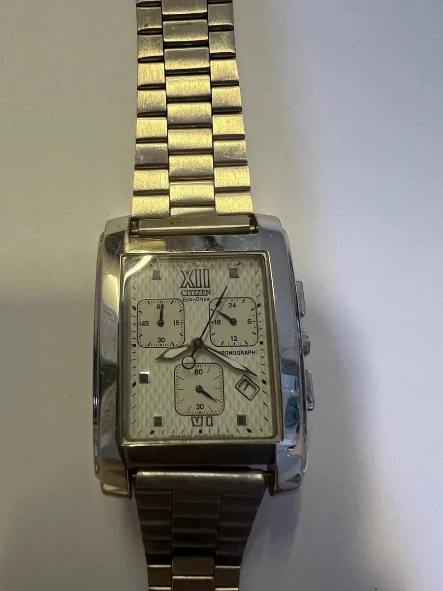 Citizen Eco-Drive Men Rectangle Wristwatches for sale | eBay
