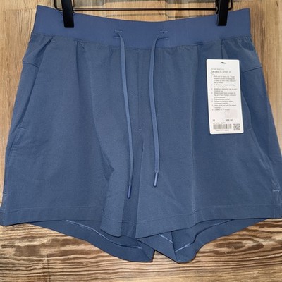  NWT Lululemon Men s Zeroed In Linerless Short 5 - MEDIUM - BLTW/Blue Twill