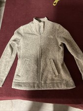 The North Face Women's Green Full Zip Sweater Size Medium