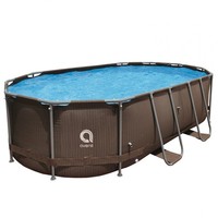 Basen Ogrodowy Jilong Super Rattan 427X275X100 Cm Jilong